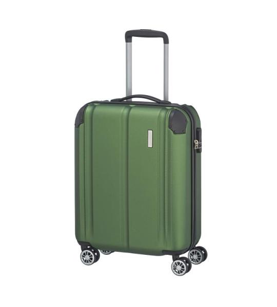 Travelite city 4w Trolley, groen, 55 cm (Trolley S)