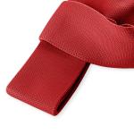 Vrouwen Handvat Tassen Polsbandjes Effen Kleur Gift Bag Cross-Body Gebreide Mouw Knoop Tas Kleine Leuke Draagbare Portemonnee Opvouwbare Tote, Solid-rood