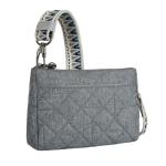 Unisex Boho Anti-Diefstal Clutch Crossbody, Grijs Heather, grijs-heide