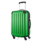 Hauptstadtkoffer Spree, koffer met harde schaal, trolley, rolkoffer, reiskoffer, kan breder worden gemaakt, TSA, 4 wielen Spree, groen