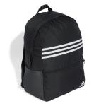 Unisex Classic Horizontale 3-Stripes Rugzak, Zwart, One Size, Rugzak