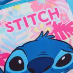 Stitch draagtas voor dames meisjes Reisstrandtas Volledig gevoerd met rits, groot schouderhandvat, handbagage voor 's nachts