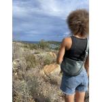 Mademoiselle.M M70 Half-Moon Bag Eucalyptus
