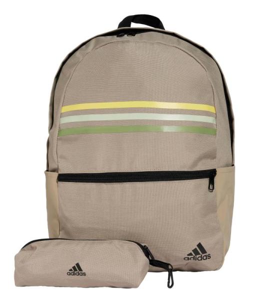 Unisex Classic Horizontale 3-Stripes Rugzak, blancheer lading, One Size, Rugzak