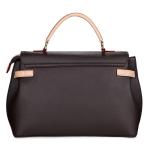 Ella dames hand- en schoudertas vintage, Bruin