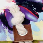 Grote waterafstotende strandtas met rits Aquarelle Life