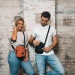 Johnny Urban Luis Schoudertas voor heren en dames, klein, beige, kleine tas om te hangen, voor vrije tijd en vakantie, sportieve schoudertas, waterafstotend