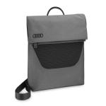 Unisex 3152300500 schoudertas ringen logo tas, met tabletvak voor 11 inch tablets, grijs/zwart, grijs