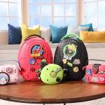 Lieveheersbeestje - Pop n' Swop Marinette roze portemonnee voor meisjes en vrouwen, met 3 clip-on badges, handvat en rits, lichtgewicht duurzame waterdichte handtas (Wyncor), roze