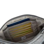 Unisex Boho Anti-Diefstal Clutch Crossbody, Grijs Heather, grijs-heide