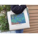 Draagtas, Draagtassen Dames, Boodschappentas, Schoudertas Stoffen Tas, Katoenen Tas, Jute Tas, Met Vintage Print, Canvas Tote Bag om te winkelen School
