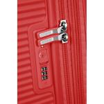 American Tourister Soundbox Spinner Koffer, uitbreidbaar 32461, rood