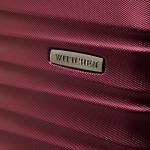 Wittchen hand, trolleykoffer, reiskoffer, capaciteit: 34 - 96 l. Gewicht: 2,6 - 4,1 kg., rood