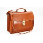 Belli Design Bag D Italiaans lederen zakelijke tas werktas messenger aktetas lerarentas laptoptas unisex - 40x30x12 cm (B x H x D)
