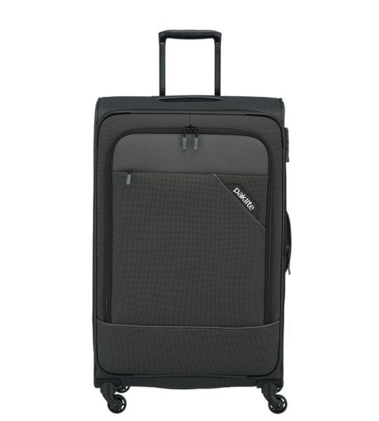Travelite Derby 4-wielige trolley, antraciet, 77 cm (Trolley L)