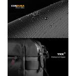 schoudertas voor 2024 11-inch iPad Pro M4, 11-inch iPad Air M2, 7 liter mannen schoudertas crossbody boodschappers tas schoudertas voor dagelijks gebruik, werk, vrije tijd, zwart