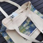 Draagtas, Dames, Boodschappentas, Schoudertas Stoffen Tas, Katoenen Tas, Jute Tas, Met Vintage Print, Canvas Tote Bag om te winkelen School