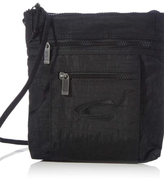, Journey Schoudertas voor heren, zwart, 19 x 3 x 23, Schoudertas