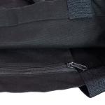 stijlvolle ruime draagtas, met binnenzak, ritssluiting en grote bodem, katoenen tas, stoffen shopper, handtas, Oeko-Tex 100 standaard gecertificeerd.